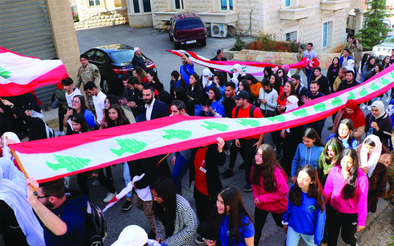 MUBS Celebrates Independence Day 2022 at the Rashaya Citadel